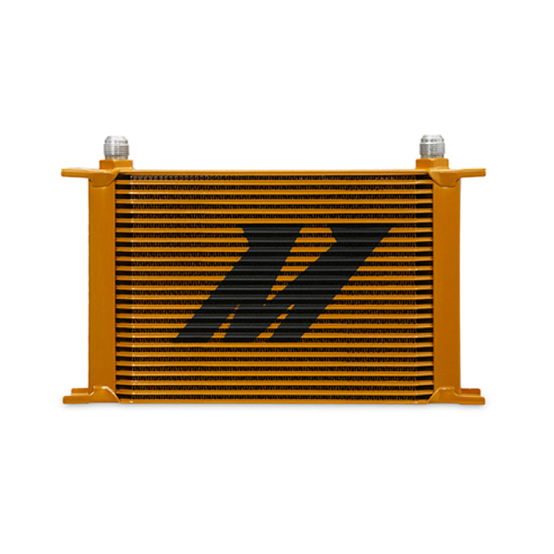 Mishimoto Universal 25-Row Oil Cooler - Gold - T1 Motorsports