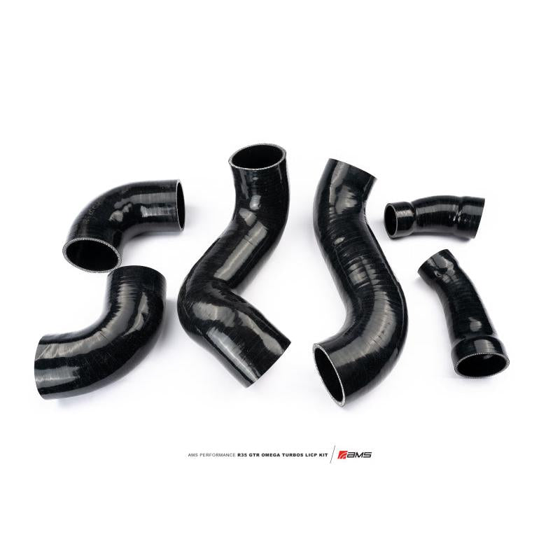 AMS Performance Nissan R35 GTR Omega Turbo Kit 3in Lower Intercooler Pipes