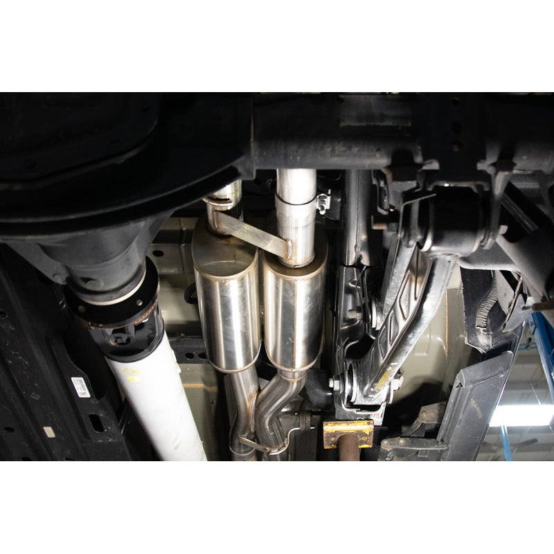Corsa 21-22 Dodge Ram TRX Crew Cab Xtreme Catback Exhaust Dual Rear Satin Tip - T1 Motorsports