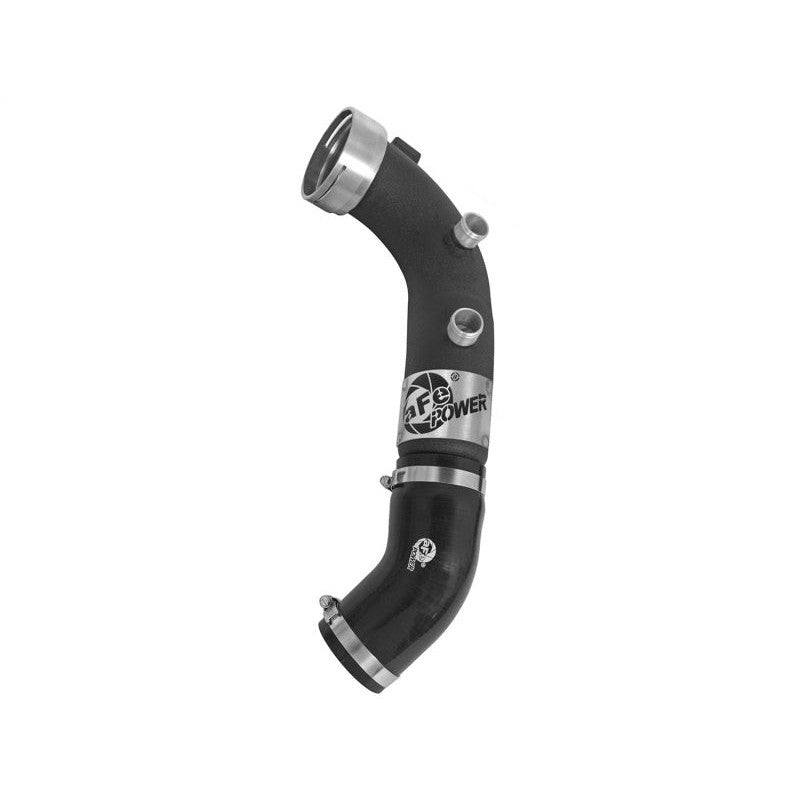 aFe BladeRunner 3in Black Intercooler Tube Cold Side w/ Couplings & Clamps 07-10 BMW 335i 3.0L (tt)