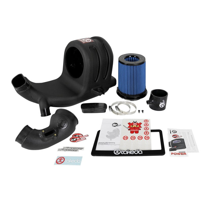 aFe Takeda Momentum Pro 5R Cold Air Intake System 15-18 Honda Fit I4-1.5L