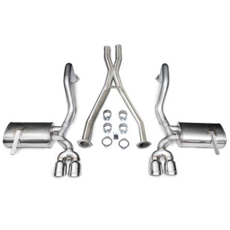 Corsa Xtreme 2in Cat-Back Exhaust (Polished Twin 3.5" Tips) - 1997-2004 Chevrolet Corvette C5 Z06 5.7L V8