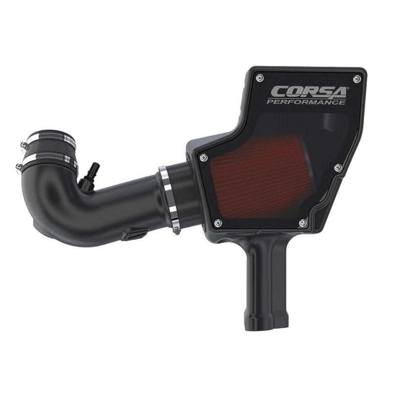 Corsa Closed Box DryTech Air Intake (Plastic Duct) - 2018-2023 Ford Mustang GT 5.0L V8