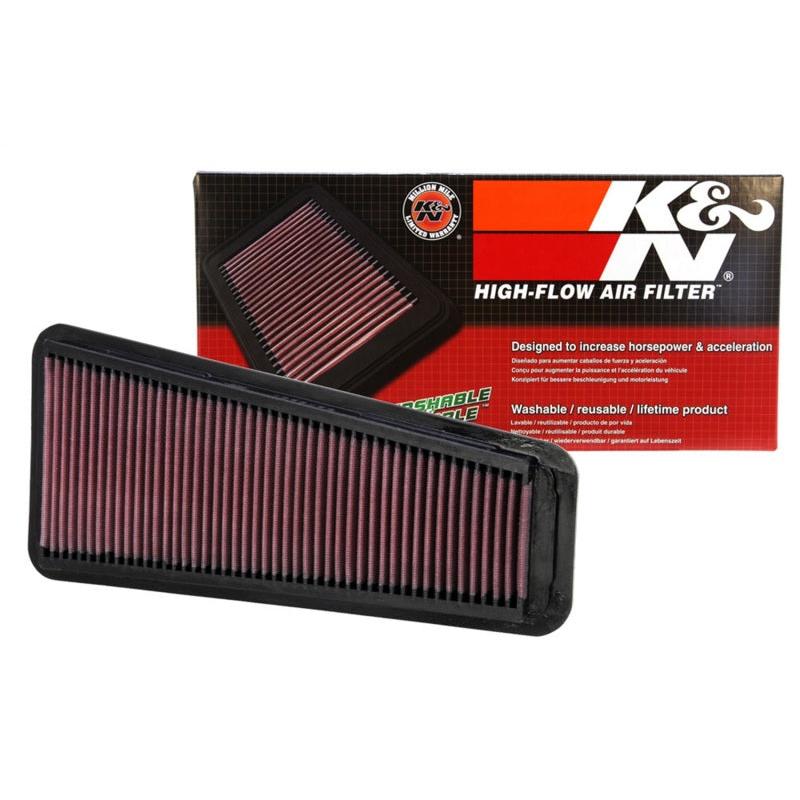 K&N 05-10 Toyota Tacoma/Tundra / 02-09 4Runner / 07-09 FJ Cruiser Drop In Air Filter