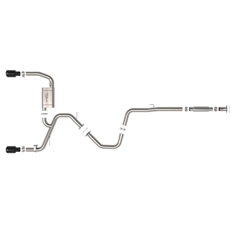 aFe Takeda Hyundai Elantra N 22-23 L4-2.0L (t) 3in 304 SS Cat-Back Exhaust w/ Black Tips