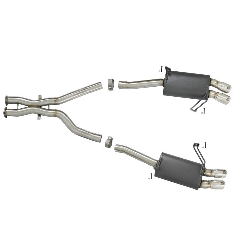 aFe MACH Force-Xp 2-1/2in 304 SS Cat-Back Exhaust w/Polished Tips 05-08 BMW Z4 M Coupe (E86) L6 3.2L - T1 Motorsports