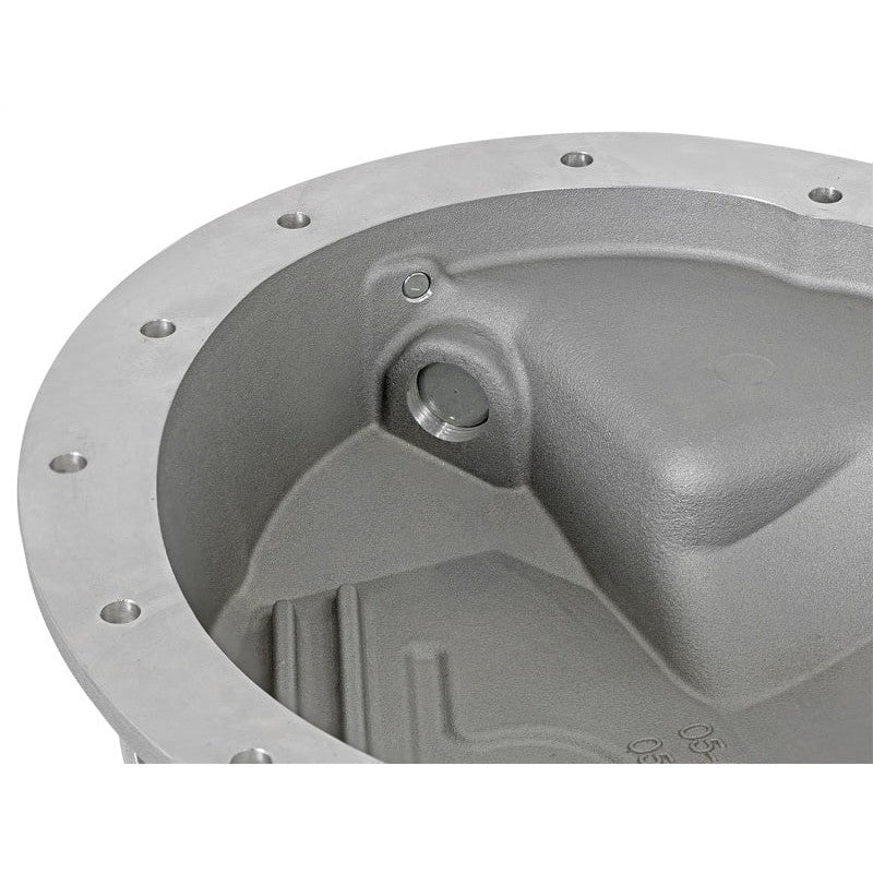 afe Front Differential Cover (Raw; Street Series); Dodge Diesel Trucks 03-12 L6-5.9/6.7L (td)