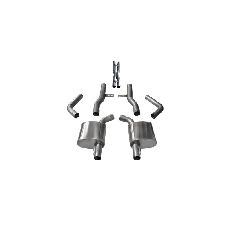 Corsa 17-18 Dodge Charger/Chrysler 300 5.7L V8 Xtreme Cat-Back Dual Rear Exit w/4.5in Polished Tips - T1 Motorsports