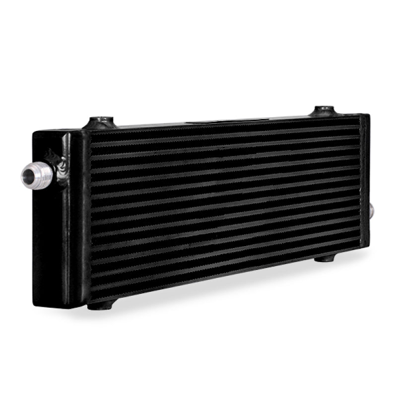 Mishimoto Universal Large Bar and Plate Cross Flow Black Oil Cooler - T1 Motorsports
