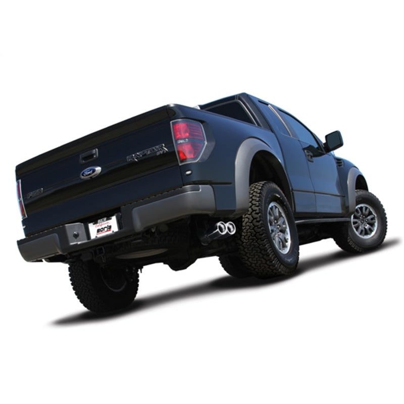 Borla 10-12 Ford F-150 Raptor 6.2L V8 2/4WD AT Touring SS Catback Exhaust - T1 Motorsports