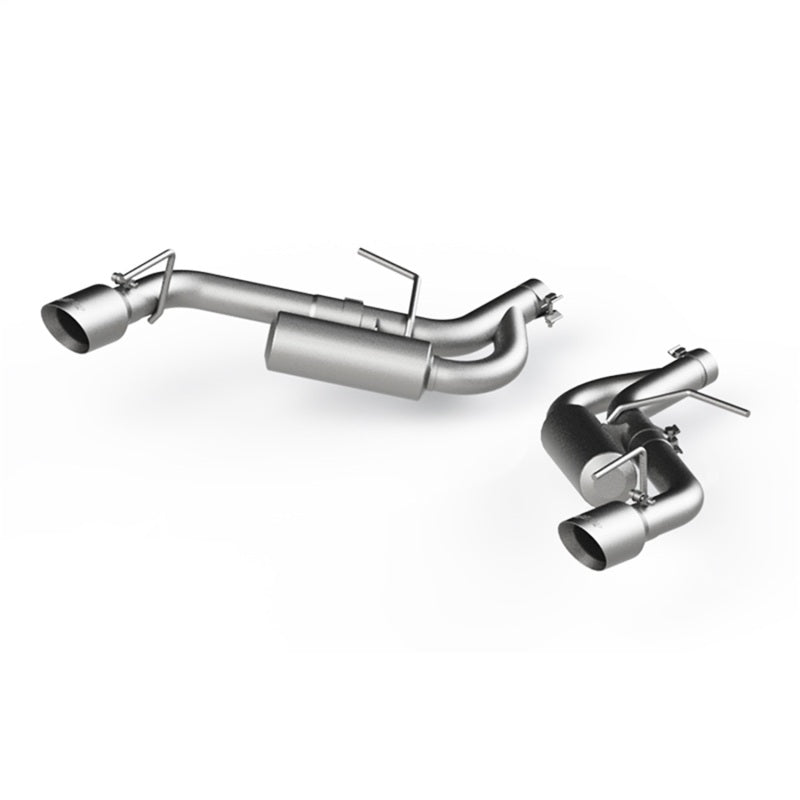 MBRP 16-19 Chevrolet Camaro 2.5in Aluminum Non NPP Axle Back Exhaust System - 4in Dual Wall Tips - T1 Motorsports