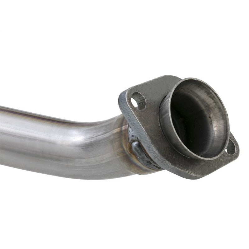 aFe POWER Twisted Steel Y-Pipe w/ Loop Relocation Pipe 12-18 Jeep Wrangler (JK) V6 3.6L - T1 Motorsports