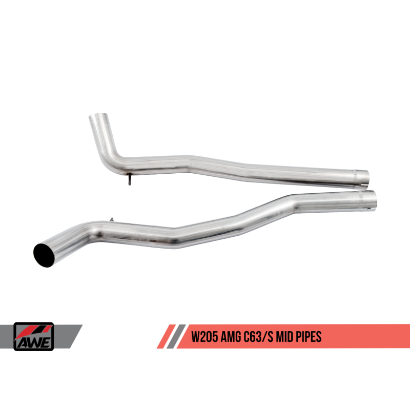 AWE Tuning Mercedes-Benz W205 AMG C63/S Sedan Track Edition Exhaust System (no tips)