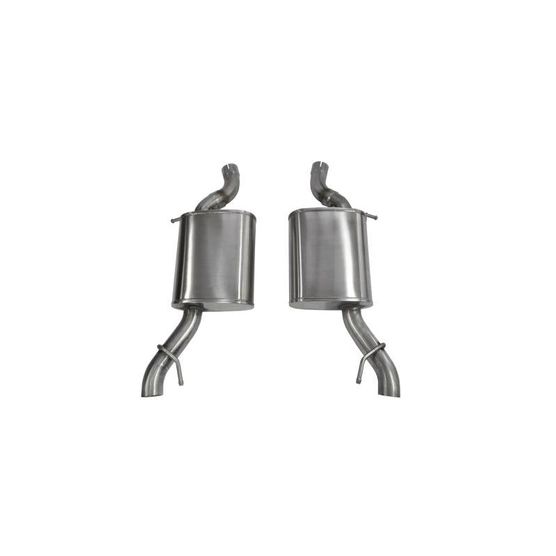 Corsa Sport Axle-Back Exhaust - 2014-2016 Cadillac CTS-V Sport 3.6L V6 Automatic