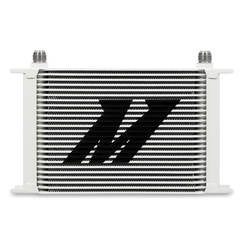 Mishimoto Universal 25 Row Oil Cooler Kit - White - T1 Motorsports