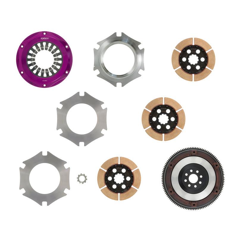 Exedy 1993-1998 Toyota Supra Twin Turbo L6 Hyper Triple Cerametallic Clutch Rigid Disc Pull Type