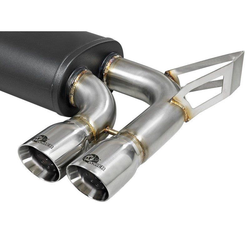 aFe MACH Force-Xp 2.5in 304 SS Cat-Back Exhaust w/ Polished Tips 01-06 BMW M3