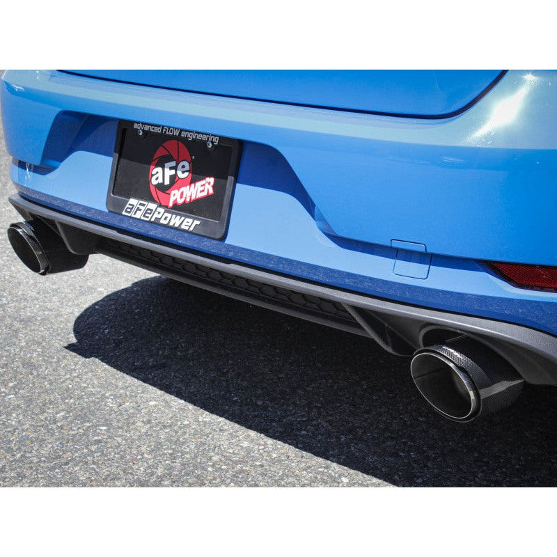 aFe 18-20 VW GTI (MK7.5) 2.0L MACH Force-Xp 3in to 2.5in 304 SS Axle-Back Exhaust System- Carb. Tips