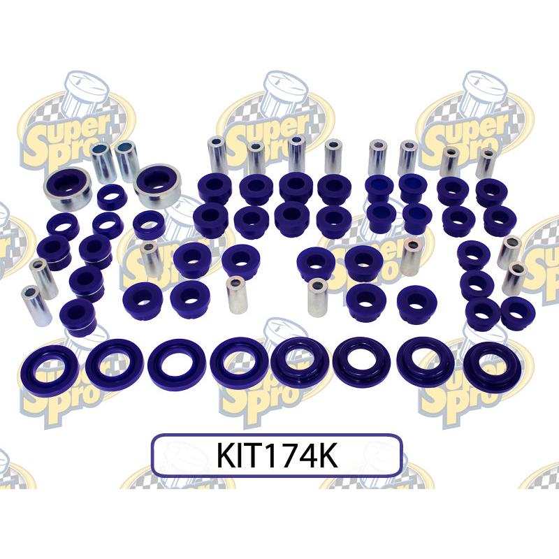 SuperPro 2013 Scion FR-S Base Front / Rear Vehicle Master Bushing Kit - T1 Motorsports
