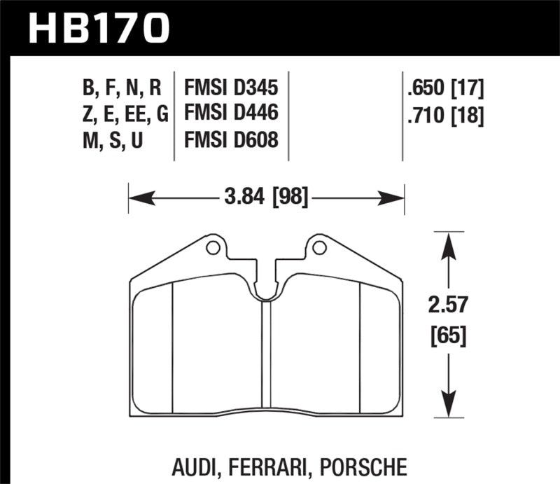 Hawk HPS Street Brake Pads - T1 Motorsports