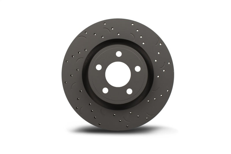 Hawk Talon 2005 Land Rover LR3 Drilled and Slotted Rear Brake Rotor Set - T1 Motorsports