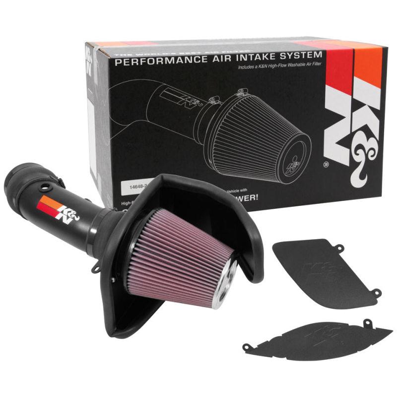 K&N 2017 Dodge Challenger Hellcat SC V8-6.2L F/l Typhoon Air Intake
