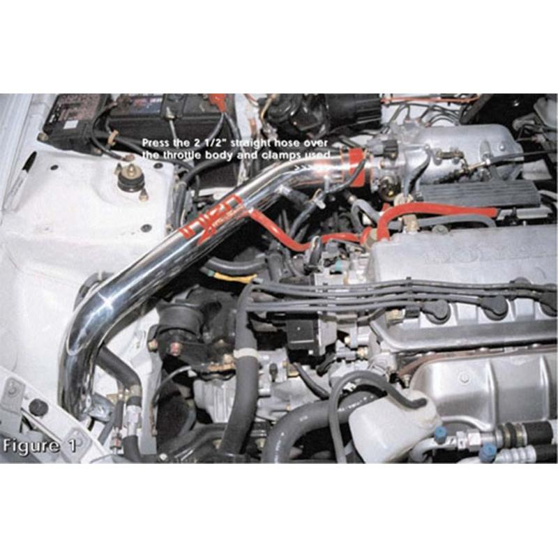 Injen 96-98 Civic Ex Hx EL(Canada) Polished Cold Air Intake - T1 Motorsports