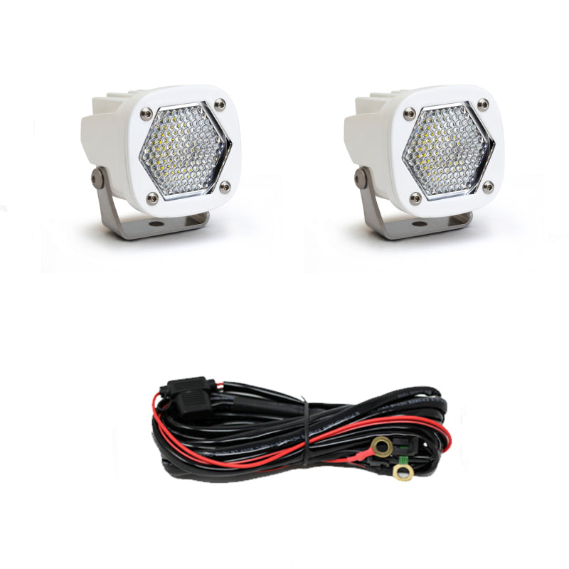 Baja Designs LED Light Pods S1 Work/Scene White Pair - T1 Motorsports