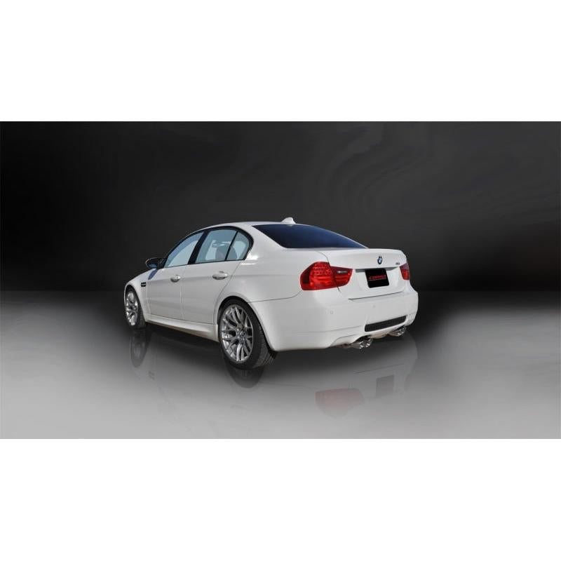 Corsa Sport Cat-Back Exhaust w/ Polished Tips - 2008-2012 BMW M3 E90