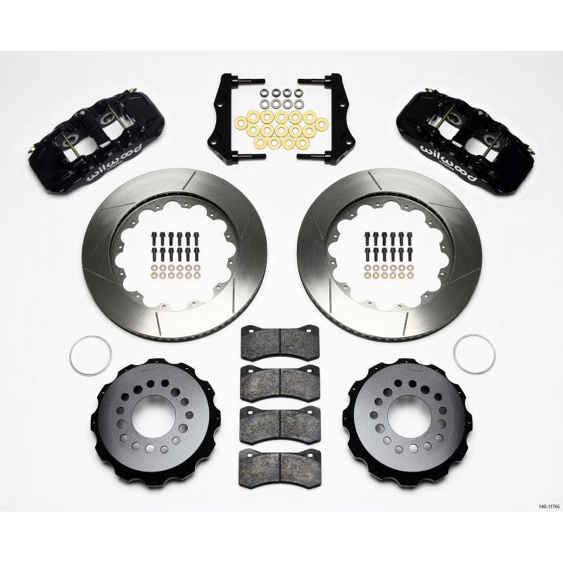 Wilwood AERO4 Rear Kit 14.25in 2006-10 Magnum/Challngr/Chrgr/300C - T1 Motorsports