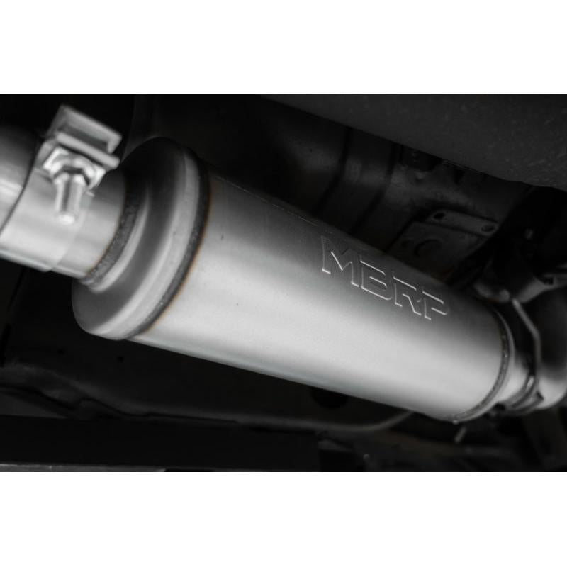 MBRP 99-04 Ford Mustang GT/Mach 1 2.5in Dual Split Rear AL Catback Exhaust w/ 3.5in Dual Wall Tips