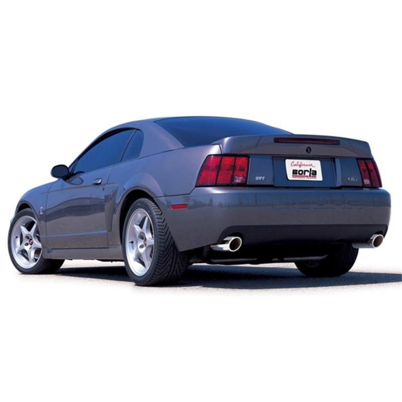 Borla ATAK Cat-Back Exhaust - 1999-2004 Ford Mustang Cobra 4.6L/5.4L V8 MT RWD