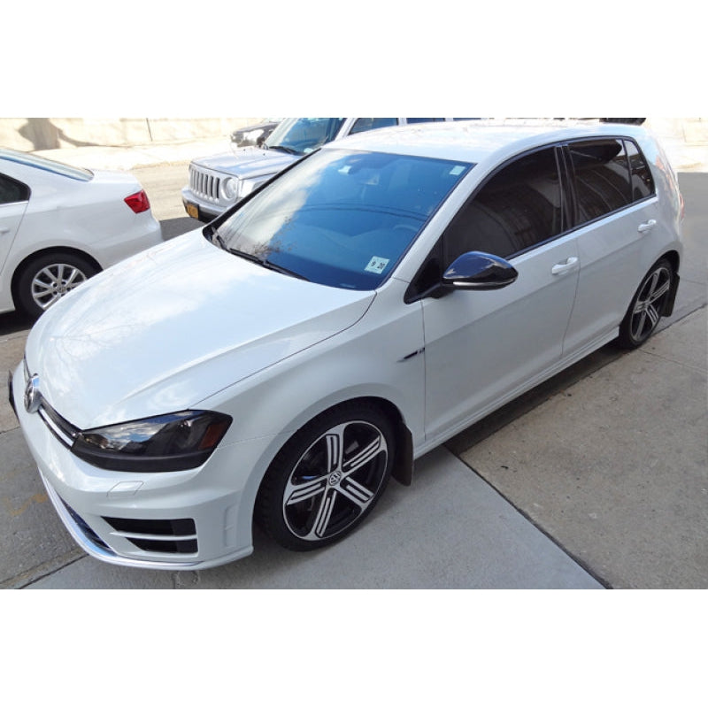 Rally Armor 15-17.5 VW Golf R Black UR Mud Flap w/ Red Logo - T1 Motorsports