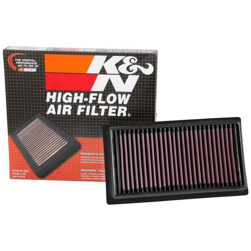 K&N 2017 Subaru BRZ H4-2.0L F/I Replacement Drop In Air Filter