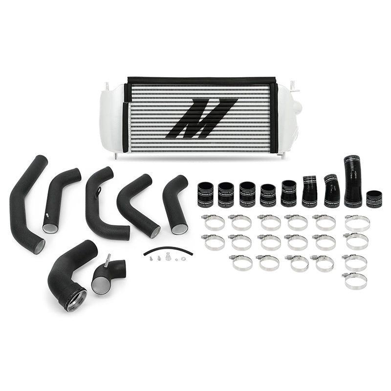 Mishimoto 15-16 Ford F-150 EcoBoost 3.5L Silver Performance Intercooler Kit w/ Black Pipes - T1 Motorsports