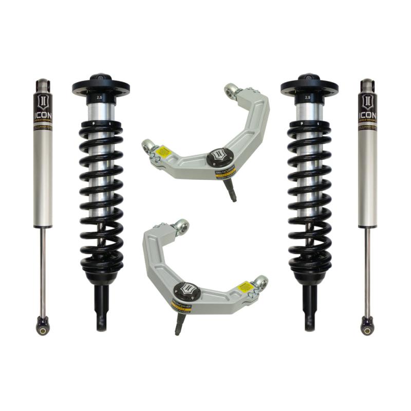 ICON 04-08 Ford F-150 4WD 0-2.63in Stage 2 Suspension System w/Billet Uca - T1 Motorsports