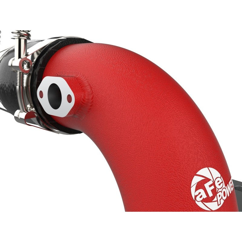 aFe Kia Stinger 18-22 V6-3.3L (tt) BladeRunner Cold Charge Pipe- Red