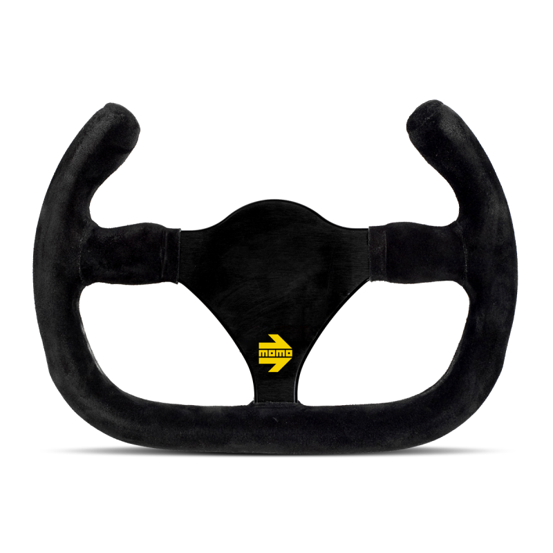 Momo MOD27/C Steering Wheel 270 mm - Black Suede/Black Spokes