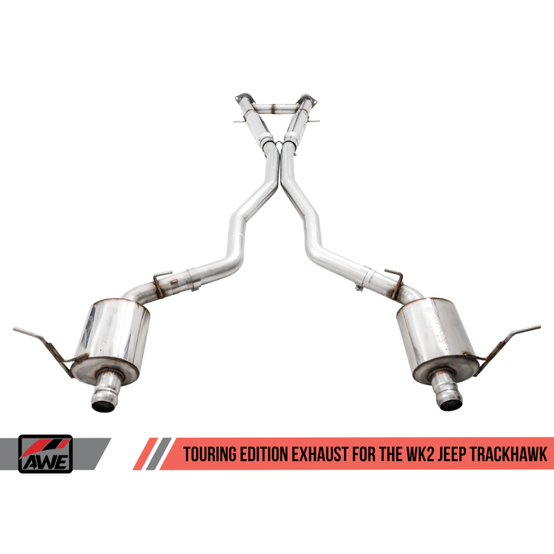 AWE Tuning 2020 Jeep Grand Cherokee SRT/Trackhawk Touring Edition Exhaust - Use w/Stock Tips