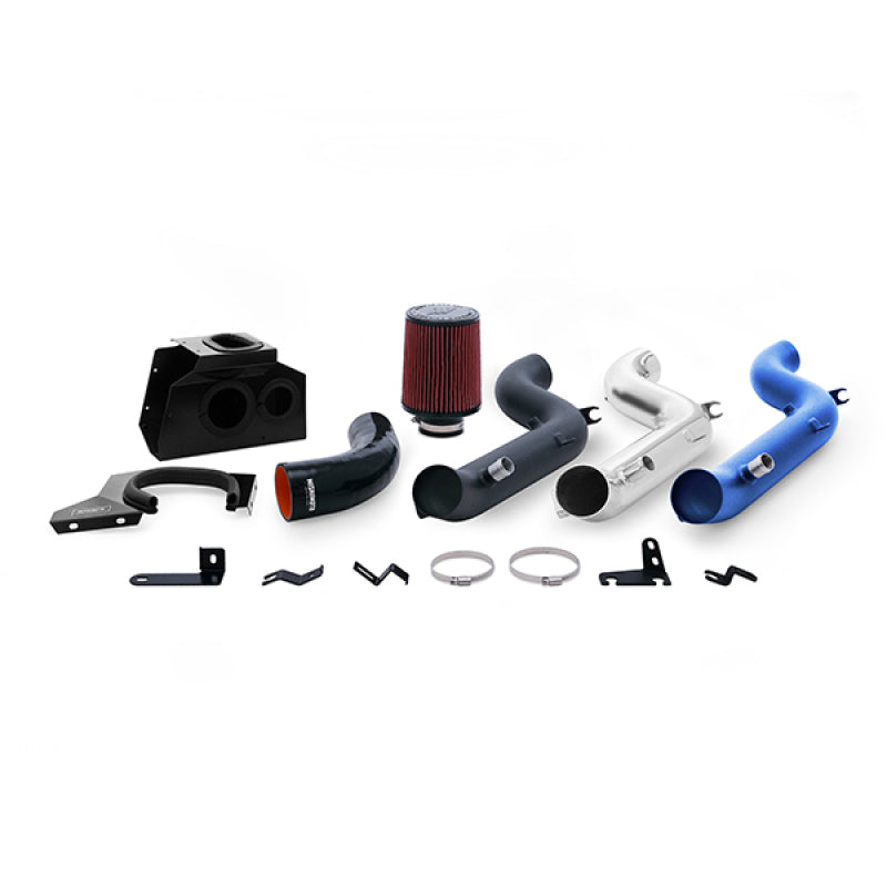 Mishimoto 2016 Ford Focus RS 2.3L Performance Air Intake Kit - Wrinkle Nitrous Blue - T1 Motorsports