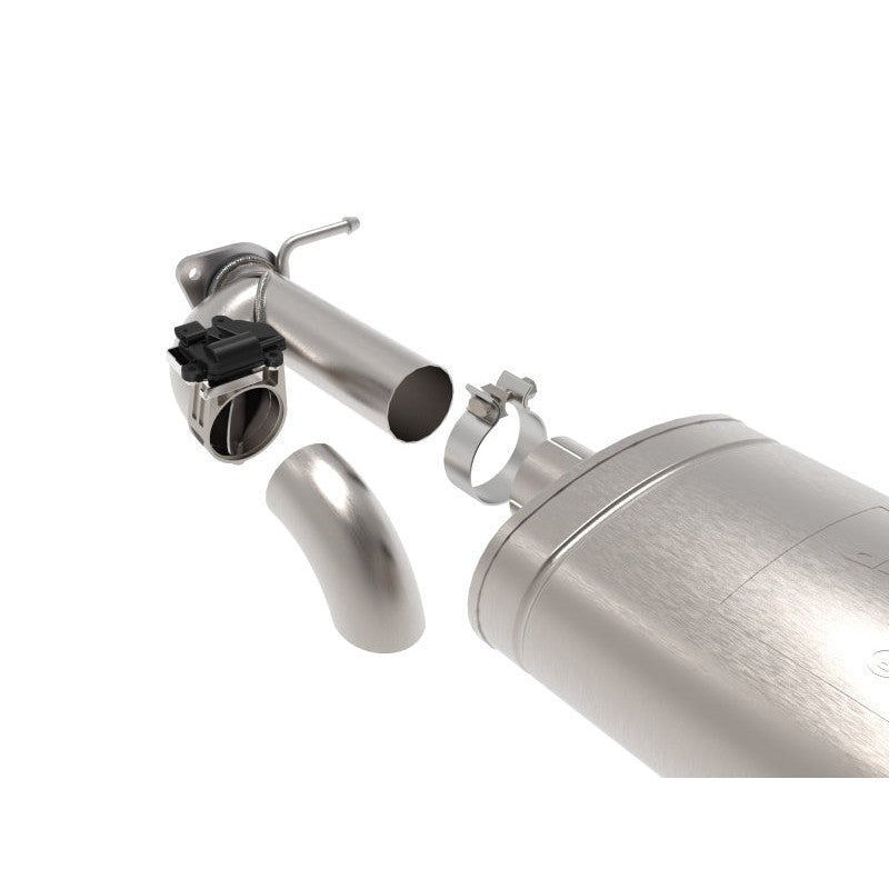 aFe Gemini XV 3in 304 SS Cat-Back Exhaust 19-21 Ram 1500 V8 5.7L Hemi w/ Black Tips