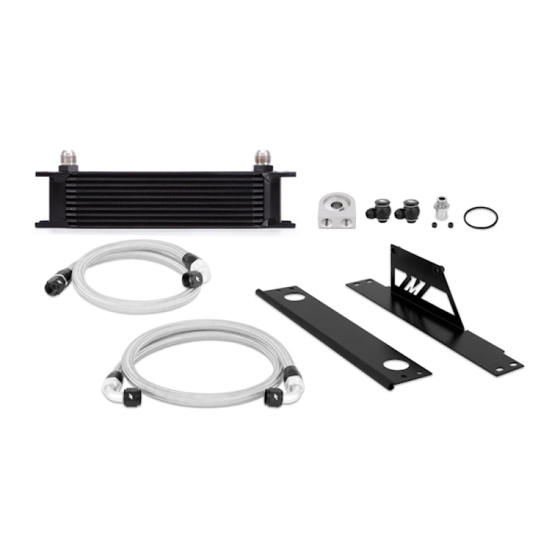Mishimoto 01-05 Subaru WRX/STi Oil Cooler Kit - Black - T1 Motorsports