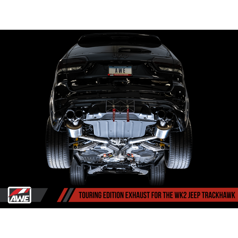 AWE Tuning 2020 Jeep Grand Cherokee SRT/Trackhawk Touring Edition Exhaust - Use w/Stock Tips