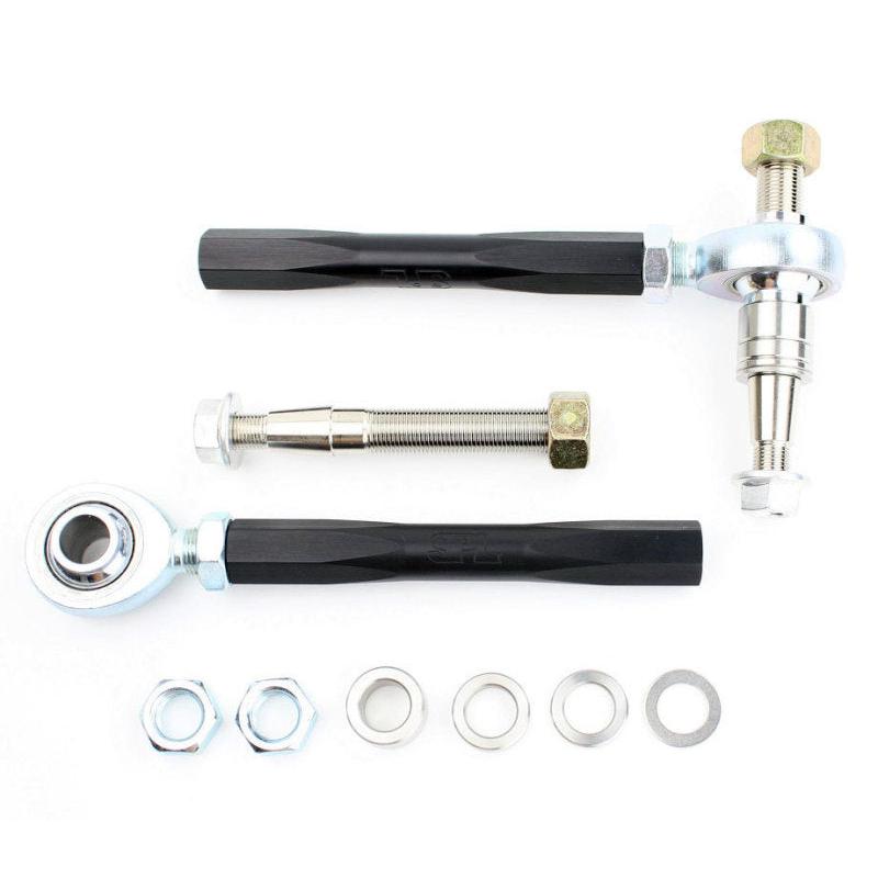 SPL Parts 2009+ Nissan 370Z Front Outer Tie Rod Ends Adjustable for Bumpsteer