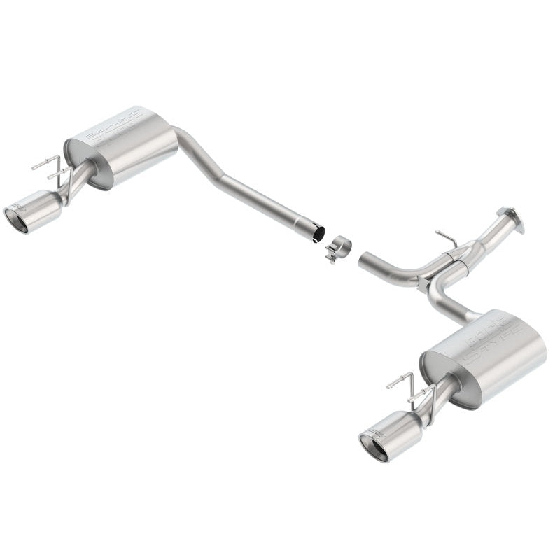 Borla 13-15 Honda Accord Coupe 3.5L FWD SS Rear Section Single Split Rear Exit Touring Exhaust - T1 Motorsports