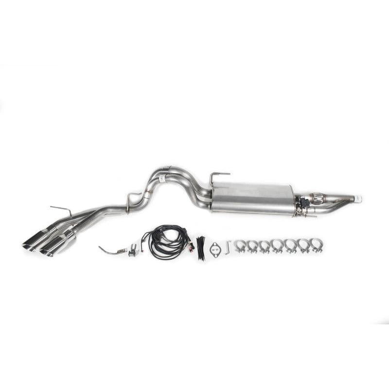ROUSH 2015-2020 Ford F-150 2.7L/3.3L/3.5L/5.0L Active Cat-Back Exhaust Kit (Excl. Raptor & Short Cab