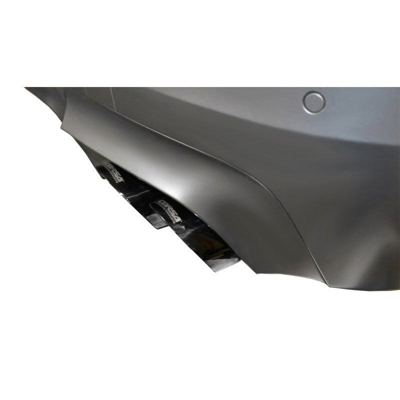 Corsa 12-13 BMW M5 F10 Black Sport Axle-Back Exhaust - T1 Motorsports