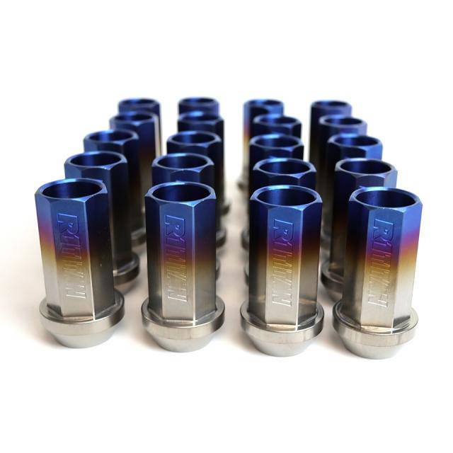 Amuse Titanium Lug Nuts (Open Ended) - 12x1.25 - T1 Motorsports