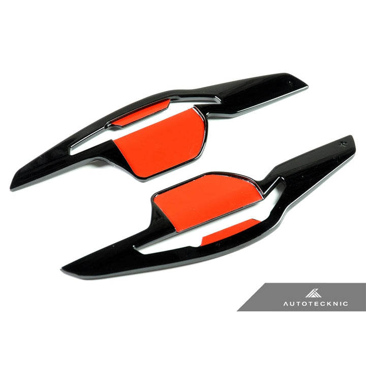 AutoTecknic Glazing Black Competition Shift Paddles - Audi DSG Vehicles - T1 Motorsports