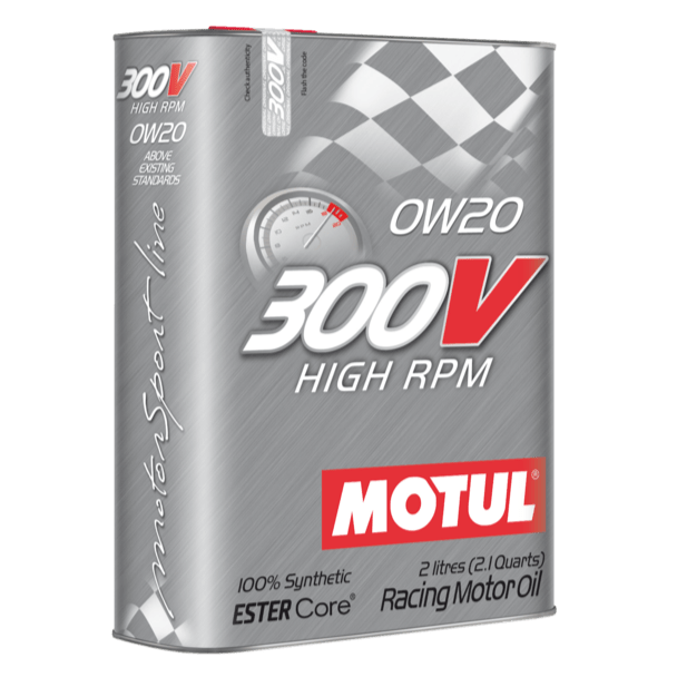 Motul 300V HIGH RPM 0W20 2L - T1 Motorsports